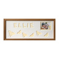 Butterfly Photo Oak Frame - Cream