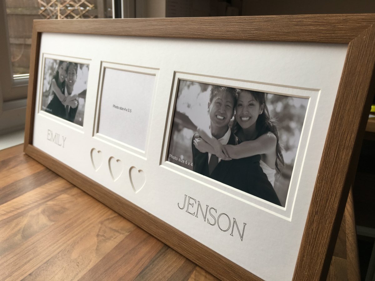 Personalised Heart Photo Frame
