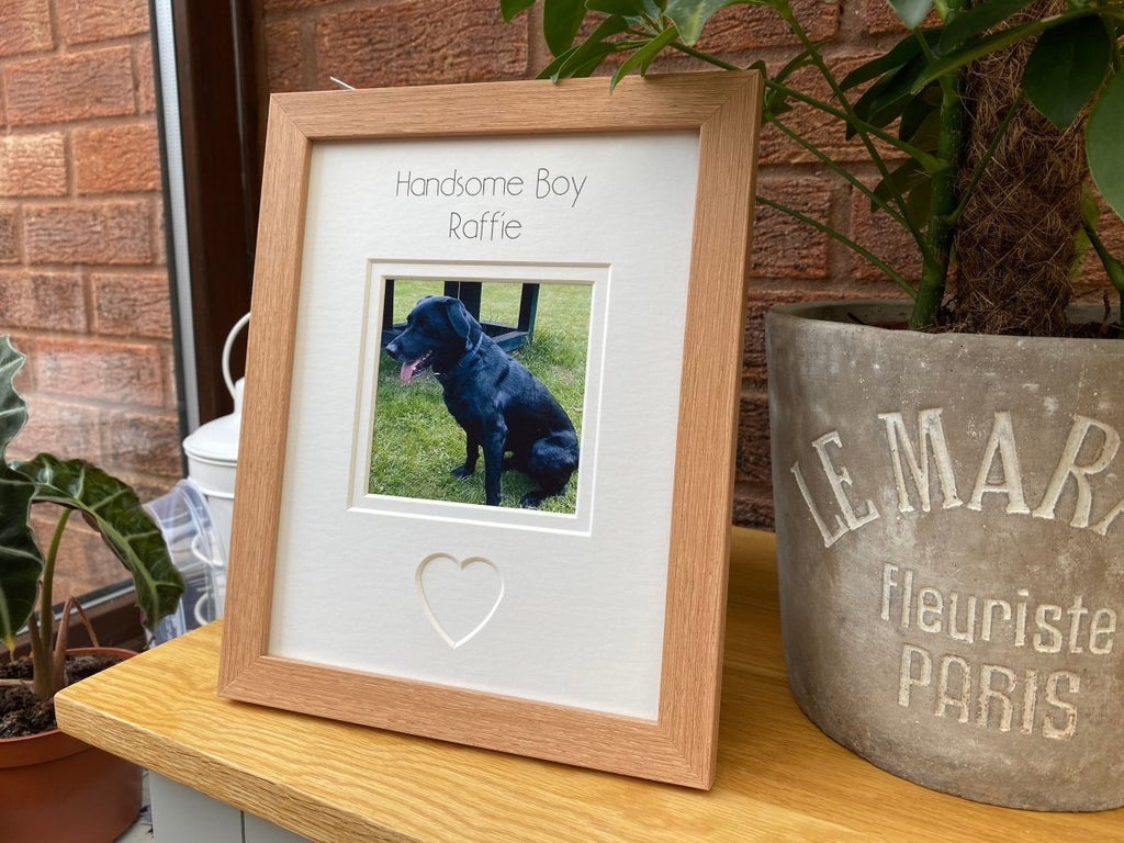 Handsome Boy Heart-shaped frame