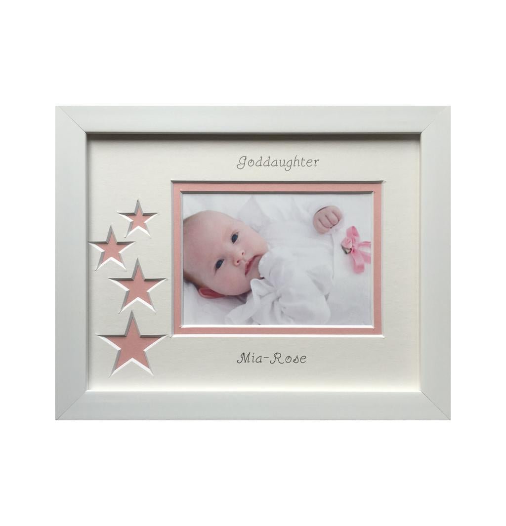 Personalised Goddaughter Photo Frame Landscape