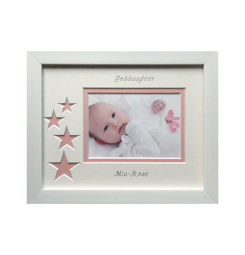 Personalised Goddaughter Photo Frame Landscape