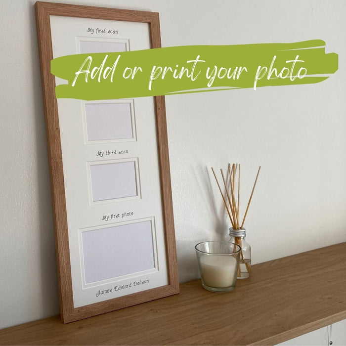 Personalised Multi Baby Scan Picture Frame - Azana Photo Frames