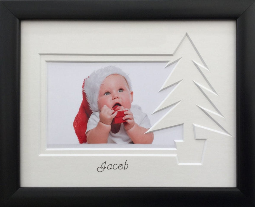 Christmas tree frame - Personalised 