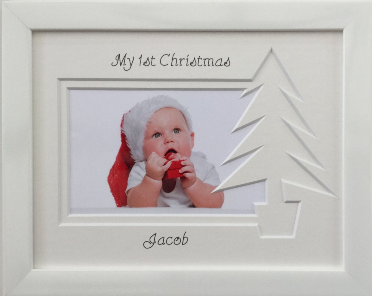 White Christmas tree - 1st baby