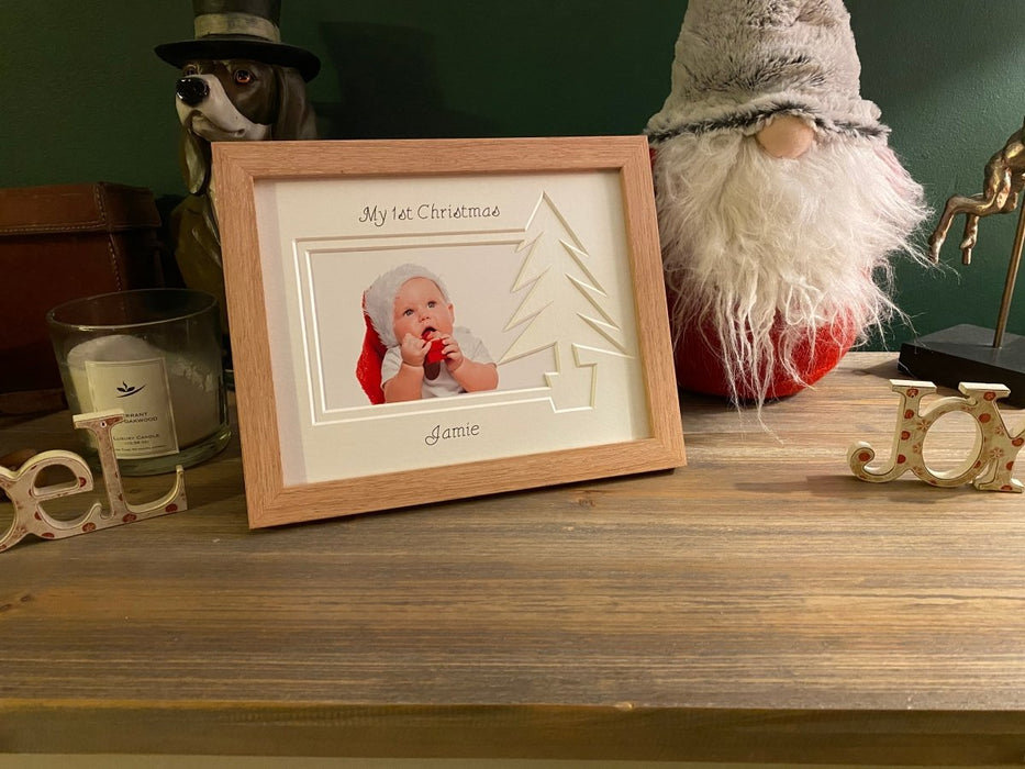 Baby First Christmas Tree frame 