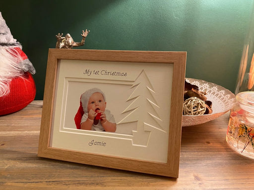 Christmas Tree frame - Beech
