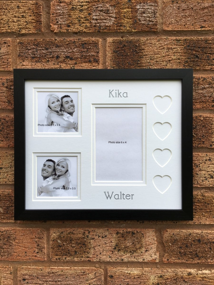 Love Heart Couple Photo Frame 
