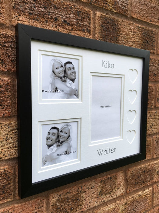 Personalised Love Heart Photo Frame