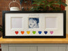 Rainbow Heart-shaped Picture Frame