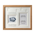 Personalised Star Memory Photo Frame 12 x 10 Beech - Azana Photo Frames