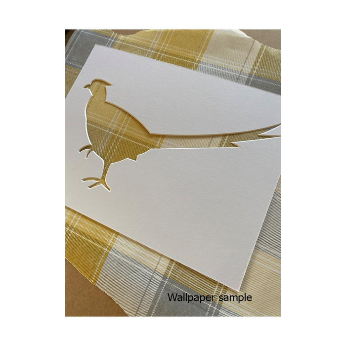 Pheasant Silhouette Craft Project