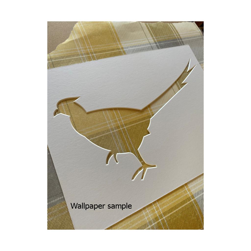 Pheasant Silhouette Mount - wallpaper sample