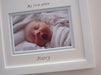 Personalised boy name scan photo frame