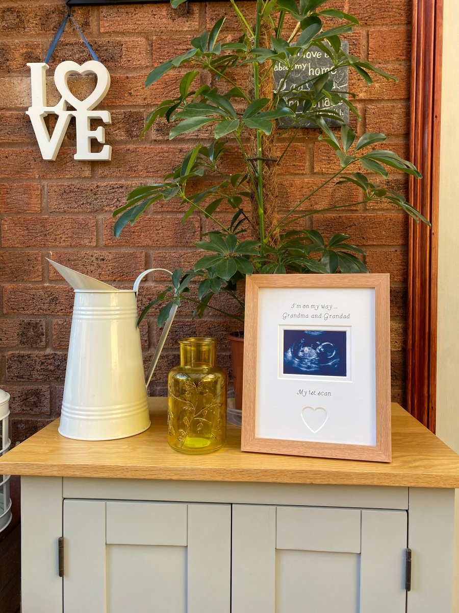 baby first scan photo frame