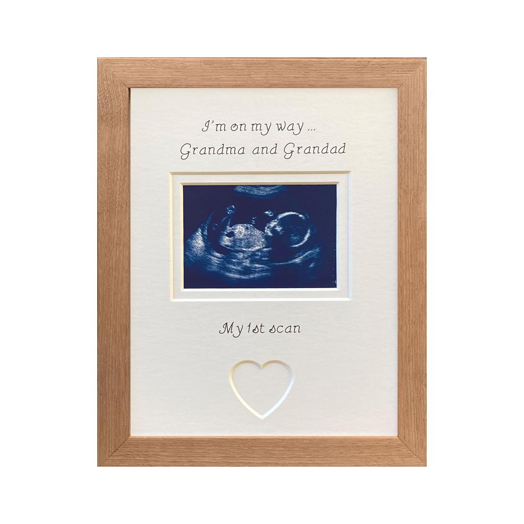 On My Way Grandma & Grandad 1st scan