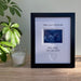 Pregnancy Scan Picture Frame for First-time Grandparents - Azana Photo Frames