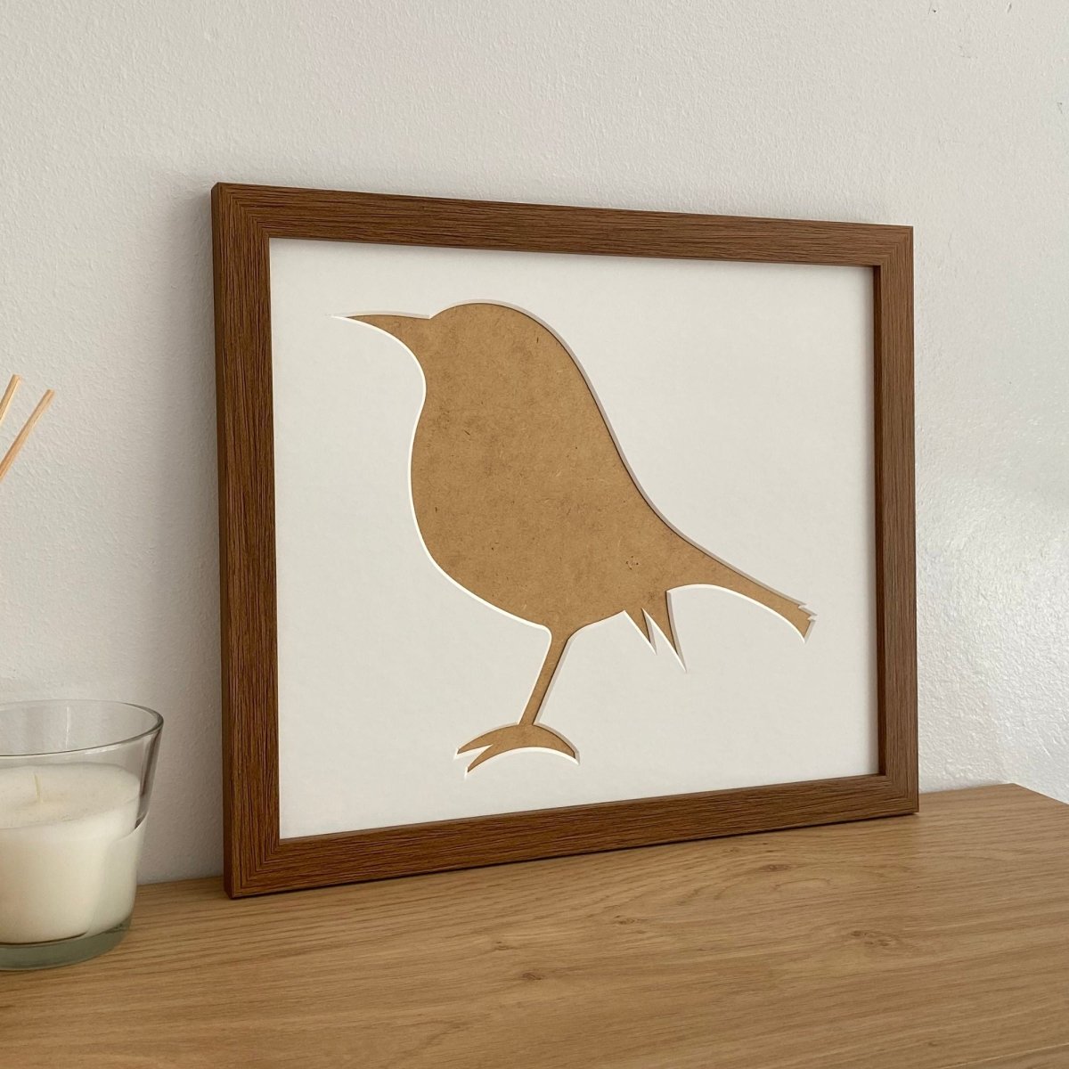 Robin Silhouette Picture Frame, DB - Azana Photo Frames