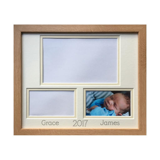 Siblings, Twins, Cousins Picture Frame Beech