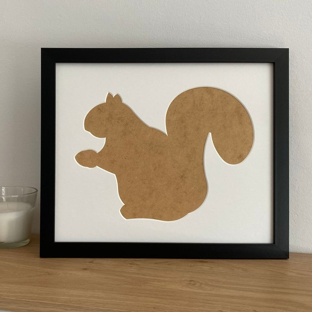 Squirrel silhouette Picture Frame, Azana Photo Frames