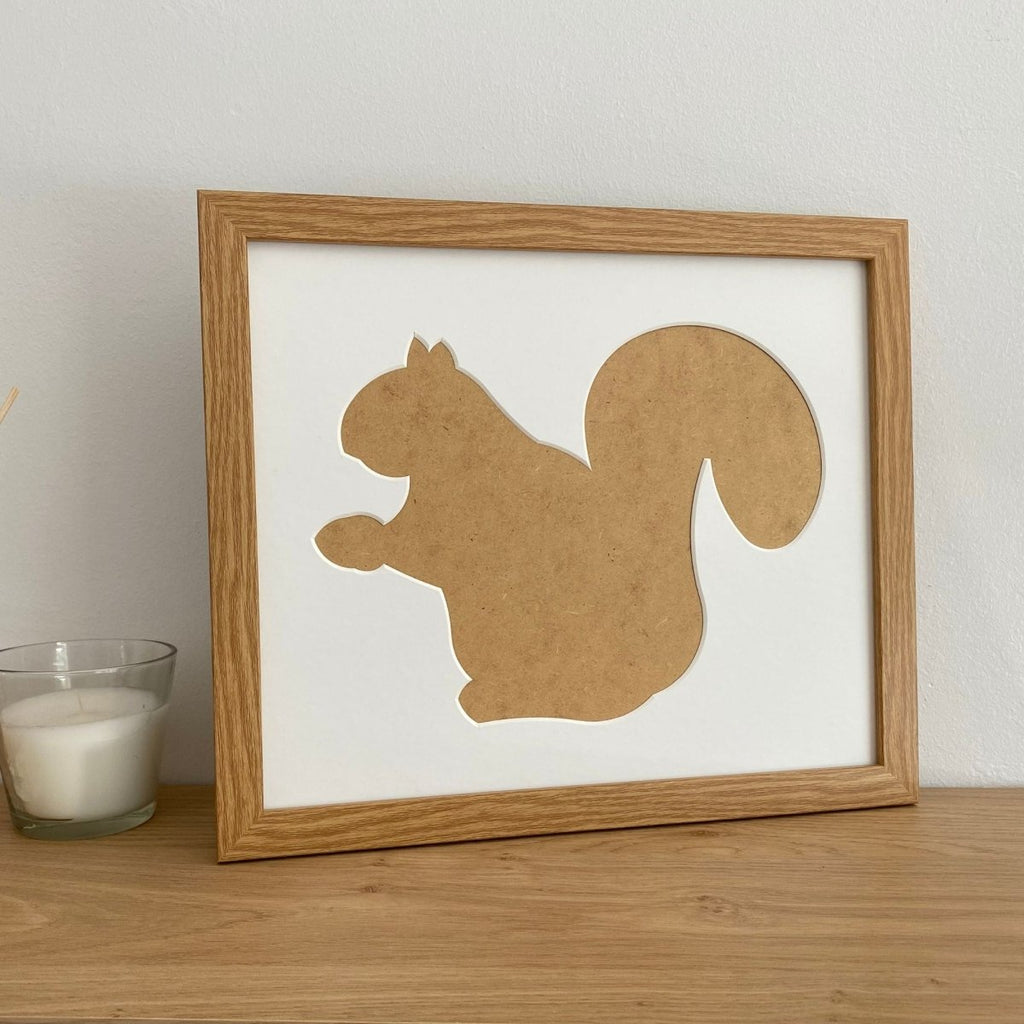 Squirrel Silhouette frame - Azana Photo Frames