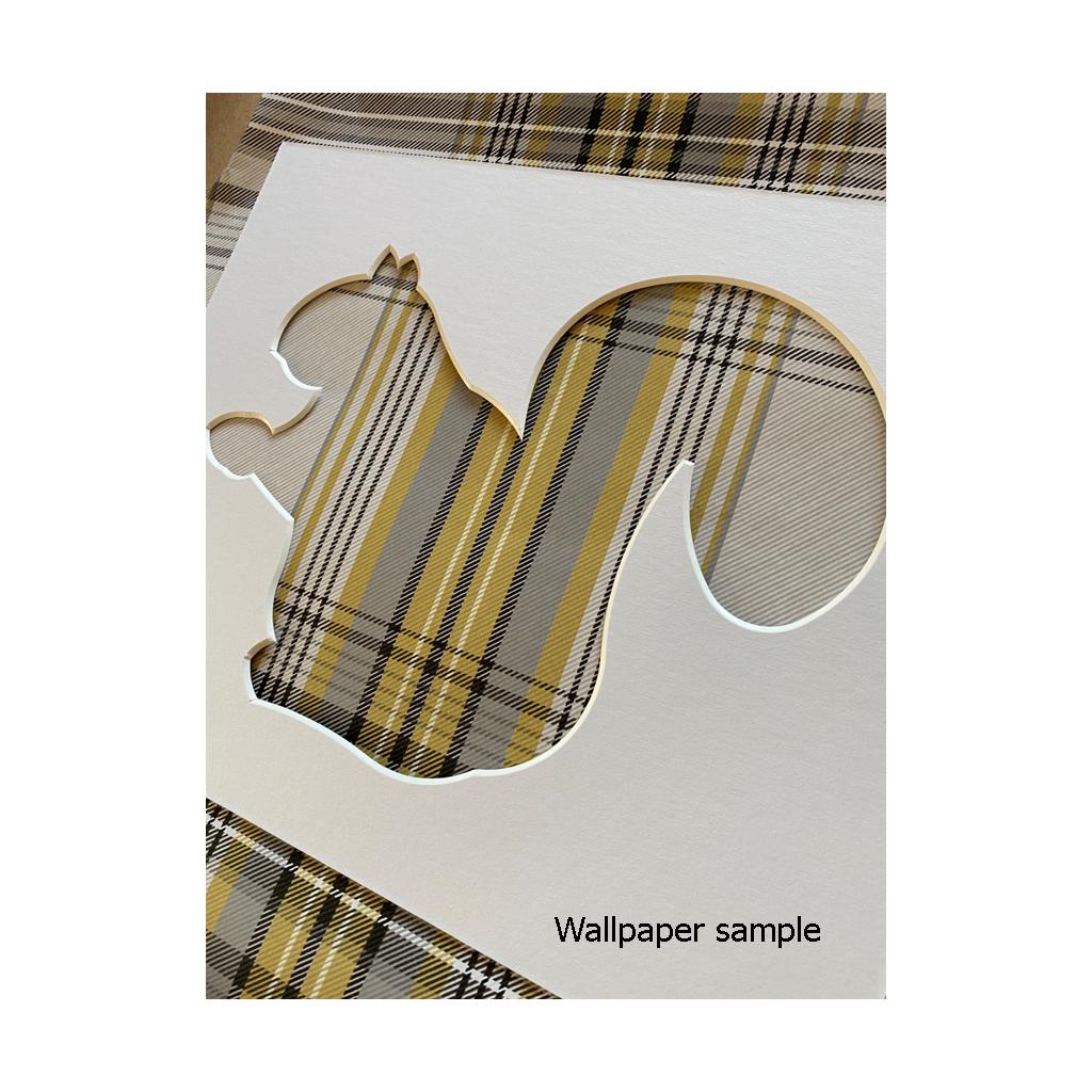 Squirrel Silhouette - wallpaper sample