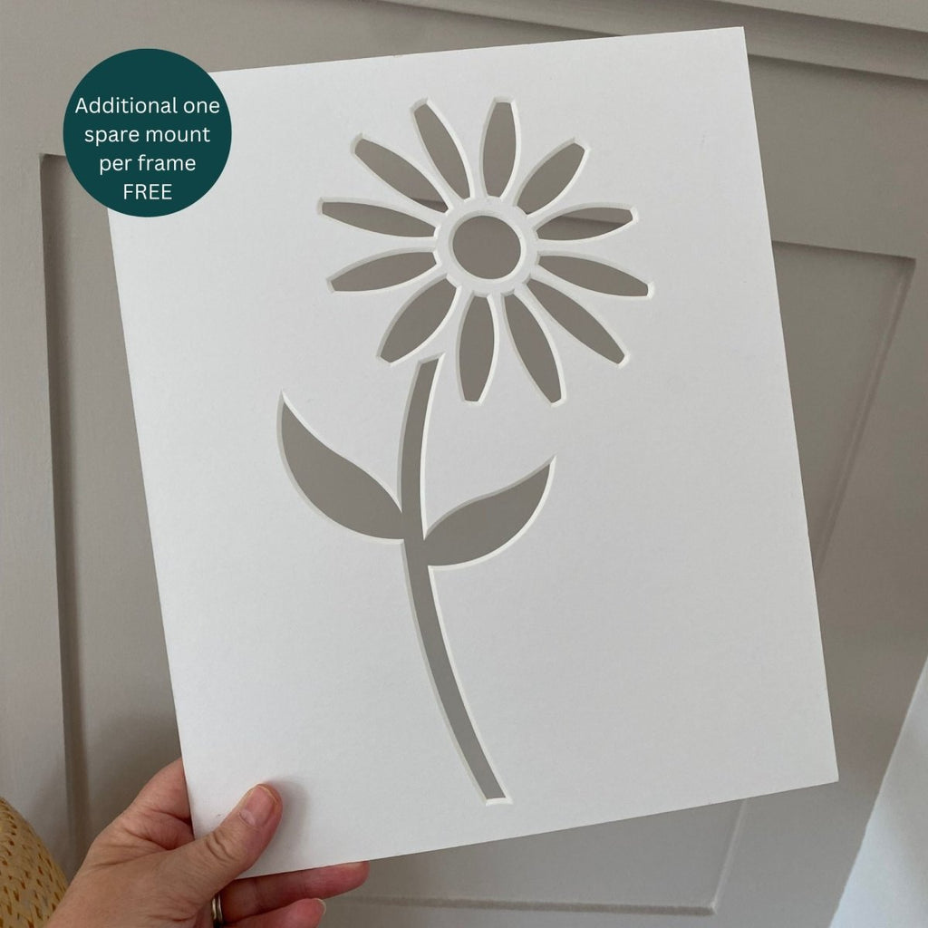 Stem Daisy Picture mount - Azana Photo Frames