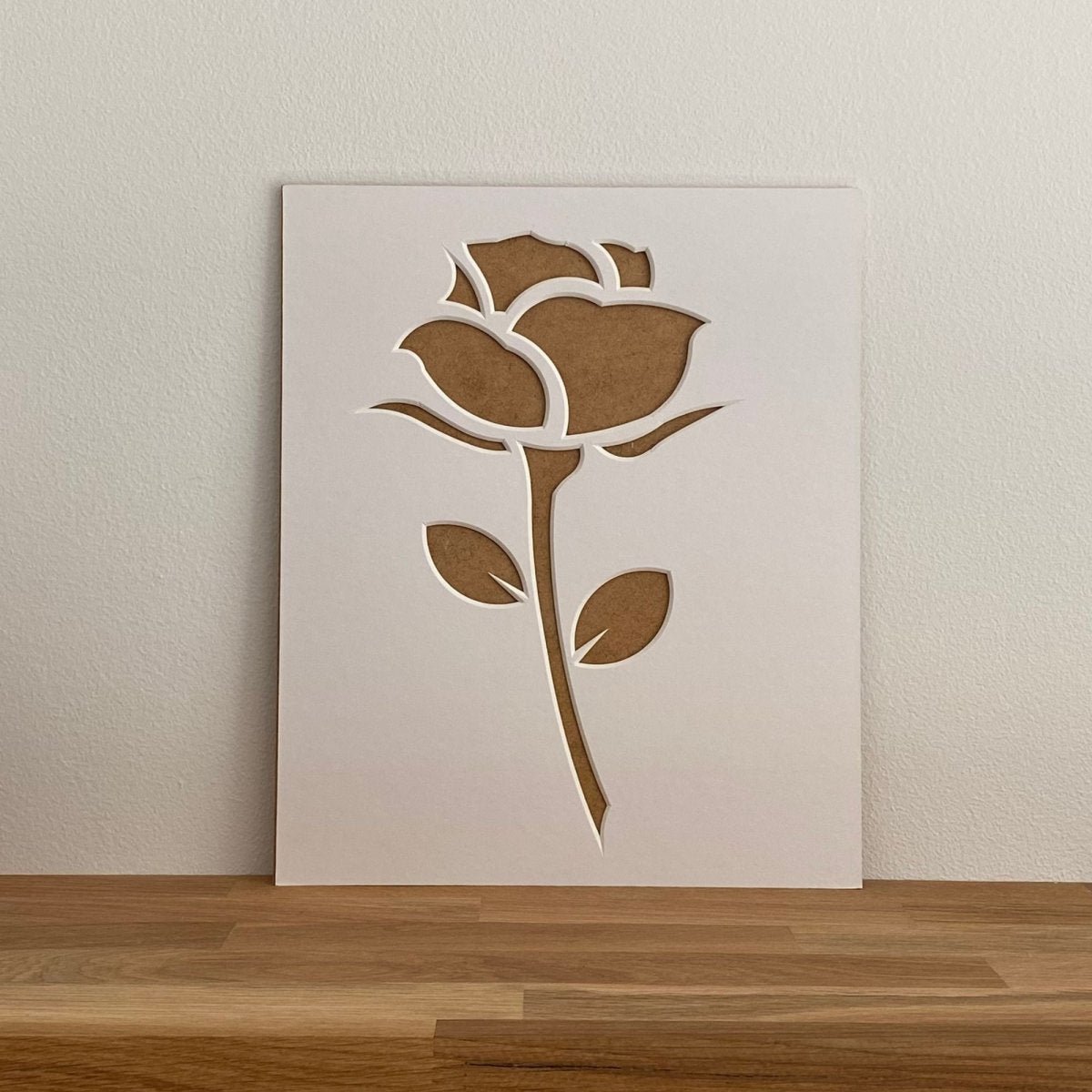 Stem Rose Picture Mount, Silhouette - Azana Photo Frames