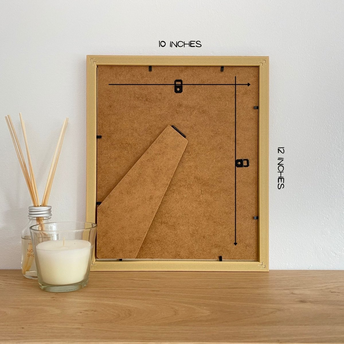 Dark Brown Frame 12 x 10 - Azana Photo Frames