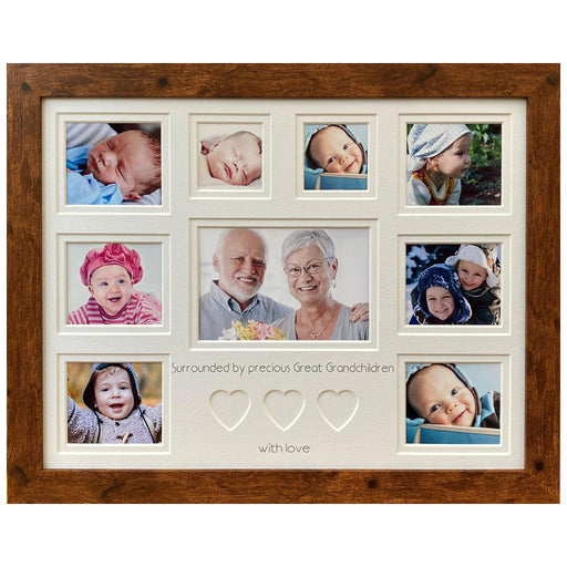 Surrounded by Precious Great Grandchildren Picture Frame