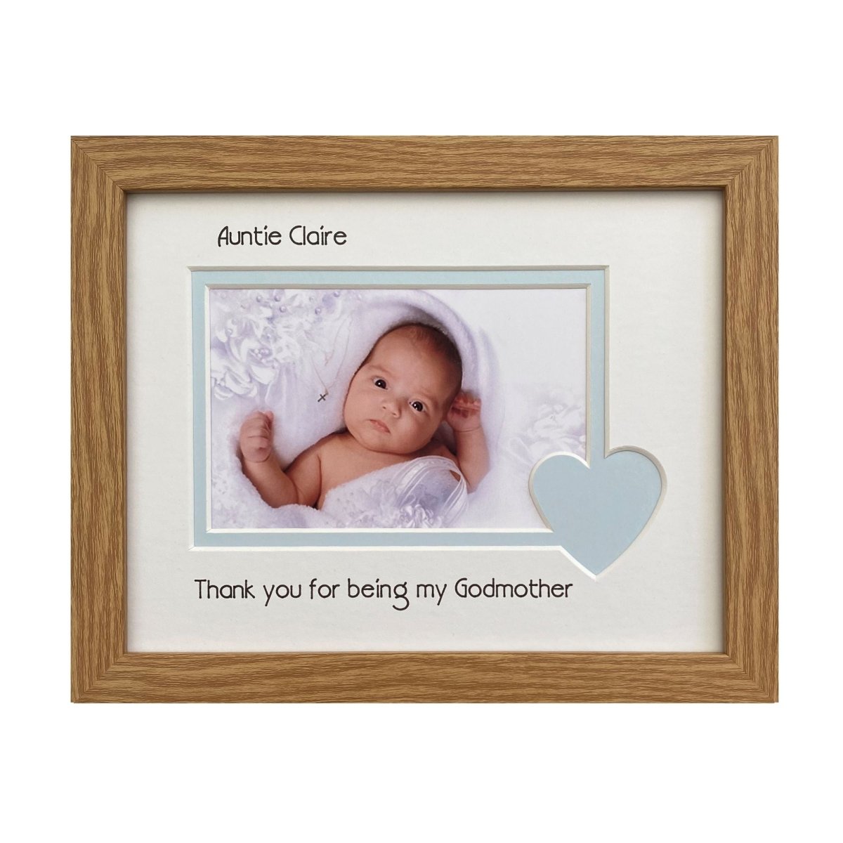 Thank You Godmother Picture Frame Landscape Portrait - Azana Photo Frames