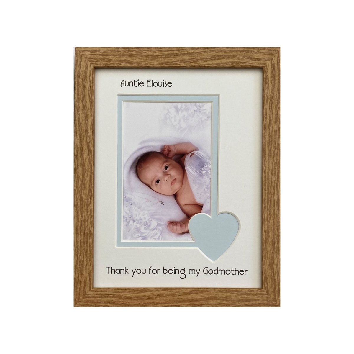 Thank You Godmother Picture Frame Landscape Portrait - Azana Photo Frames