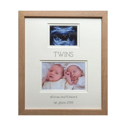 Brothers Twin Photo Frame