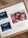 Twins Triplets Sonogram Scan Picture Frame