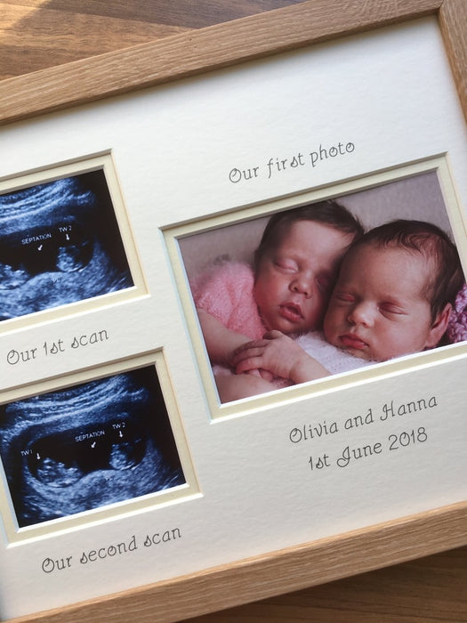 Twins Triplets Sonogram Scan Picture Boy or Girl