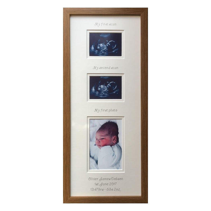 Two Scan and Baby 1st Picture Frame - Azana Photo Frames