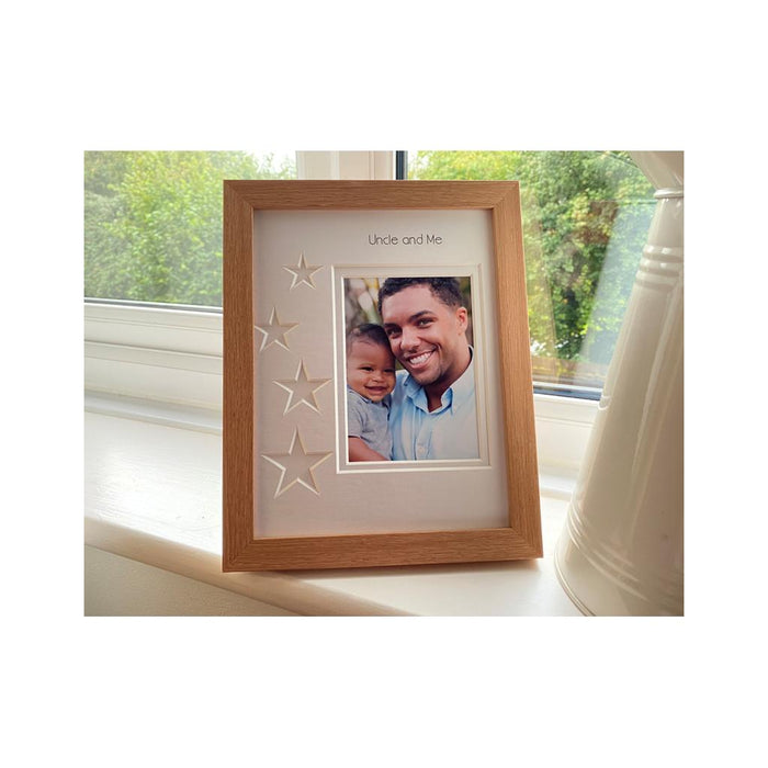Uncle and Me Photo Frame - Stars