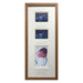 2 Scans and Baby 1st Photo Frame 20 x 8 Oak - Portrait