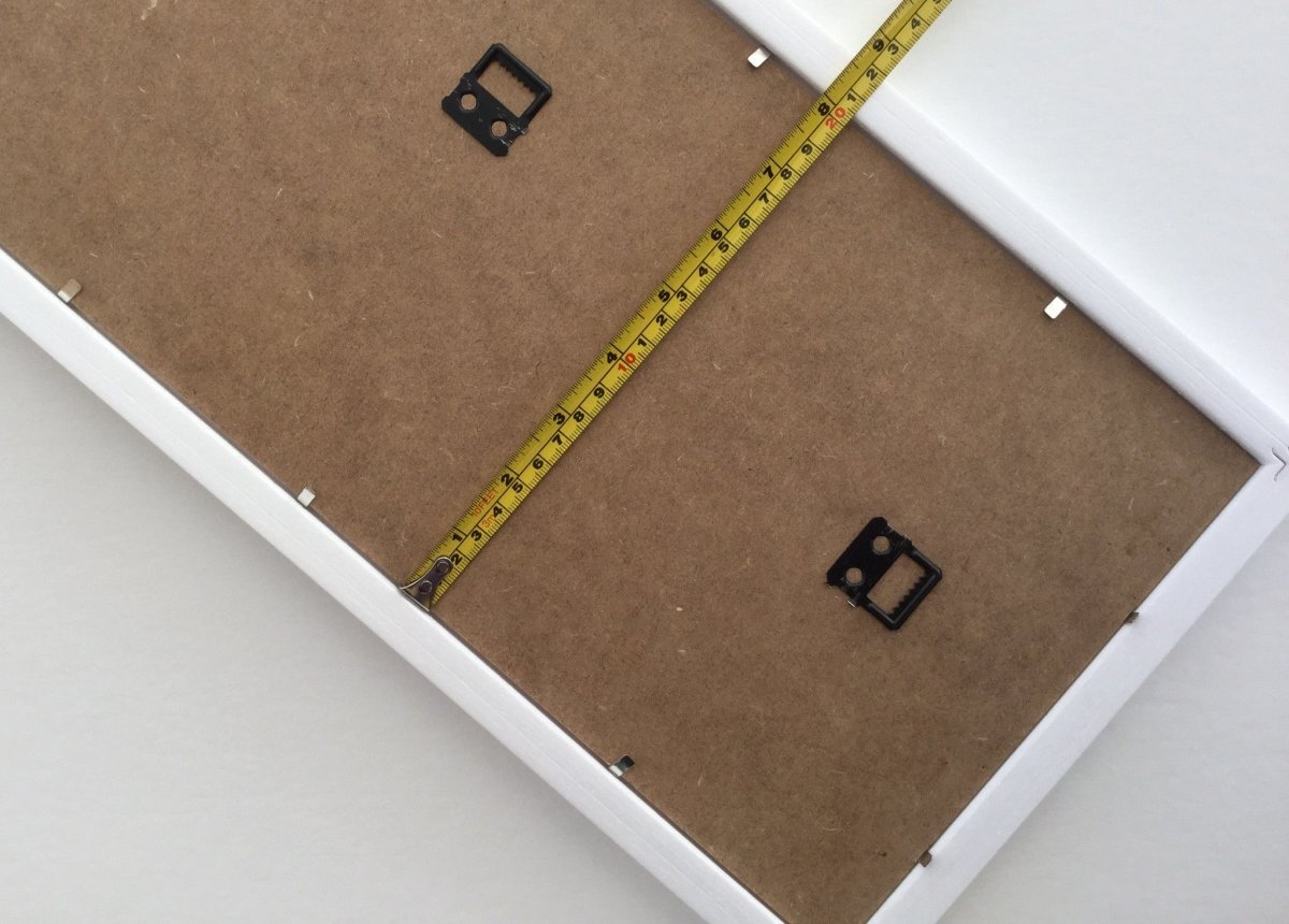 Unisex Triple Scan Photo Frame - White