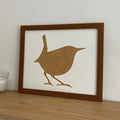 Wren Silhouette Picture Frame, Dark Brown - Azana Photo Frames