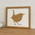 Wren Silhouette Picture Frame, Light Brown - Azana Photo Frames
