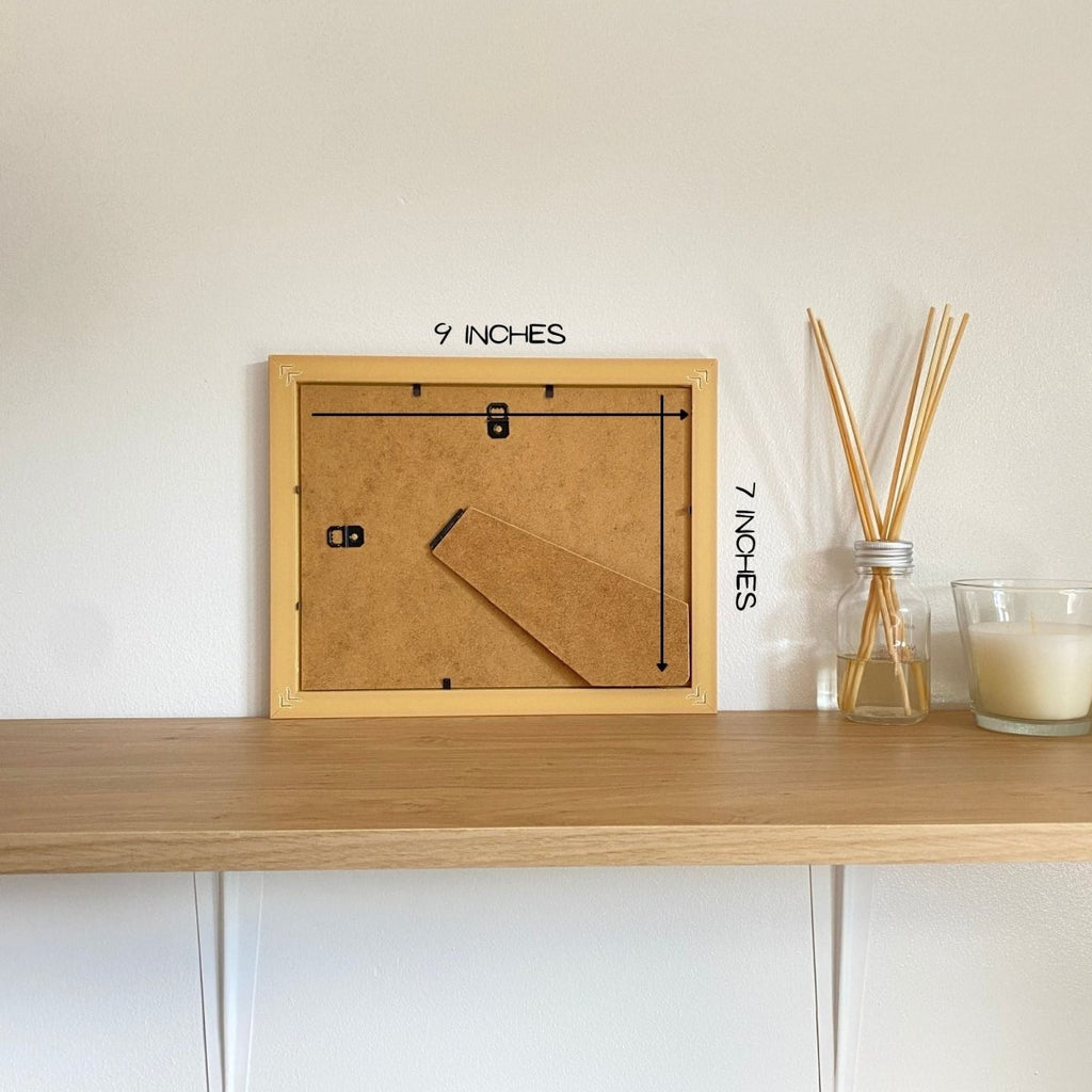 You Make My Heart Happy Daddy Picture Frame, Landscape